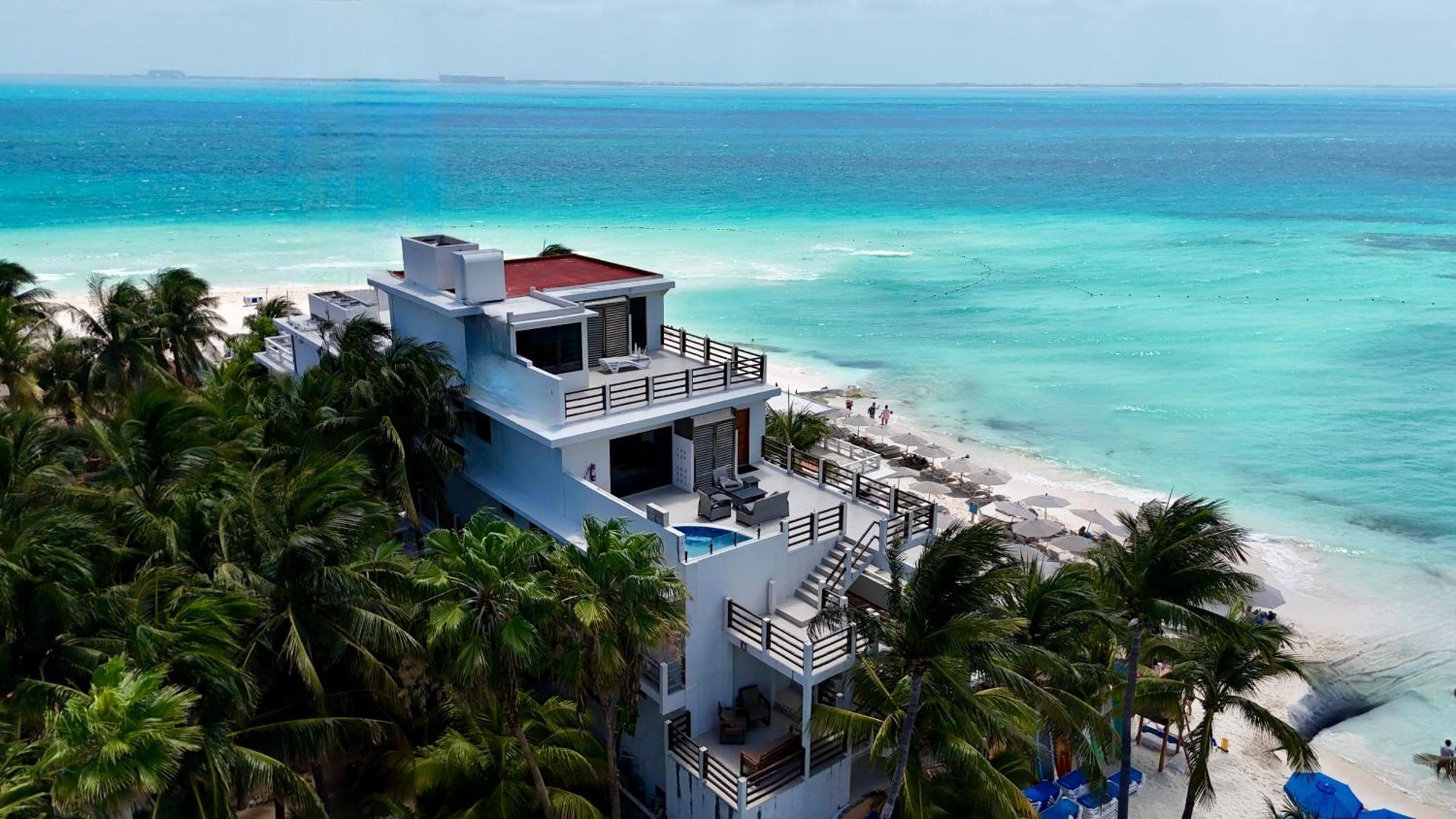 Cuxos Hotel Beachfront Isla Mujeres Luaran gambar