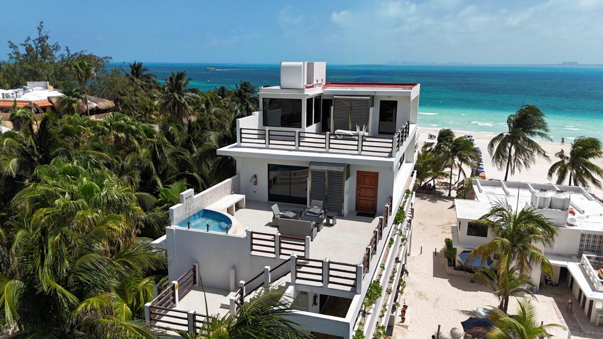 Cuxos Hotel Beachfront Isla Mujeres Luaran gambar